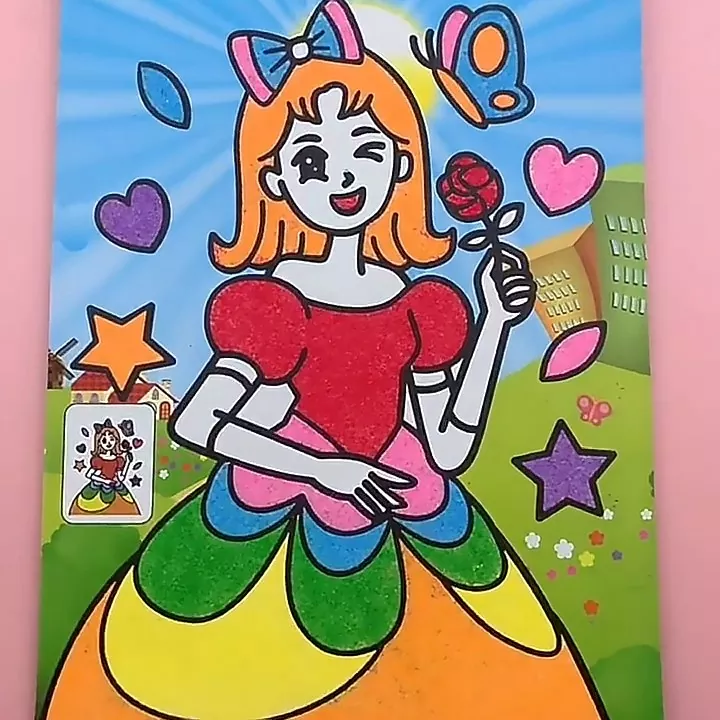 DIY Umělecká hračka z písku